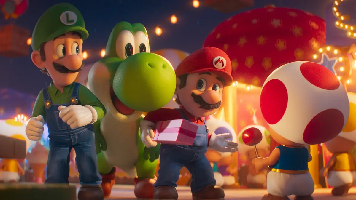 The Super Mario Galaxy Movie, available on Virgin Media Store.