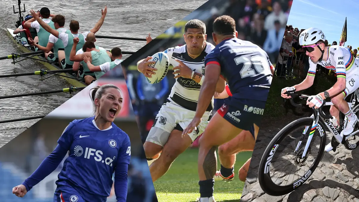 The Boat Race, the women’s FA Cup quarter-finals, rugby league action and the Men’s UCI World Tour, plus more live sport on Virgin TV this week.