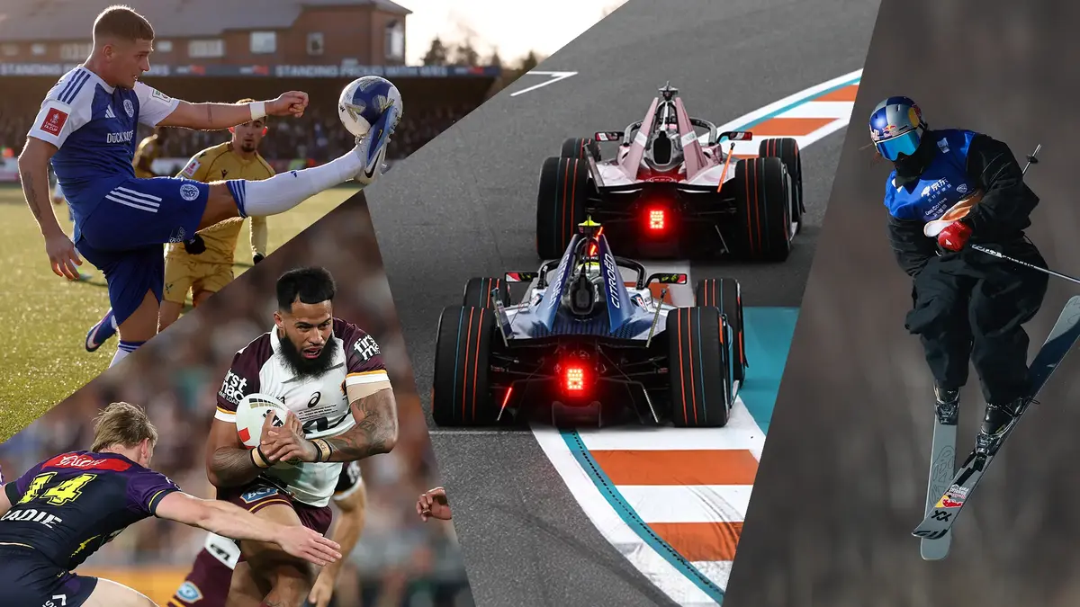The FA Cup, the Super League season, Formula E and the Olympic Winter Games, plus more live sport on Virgin TV this week.