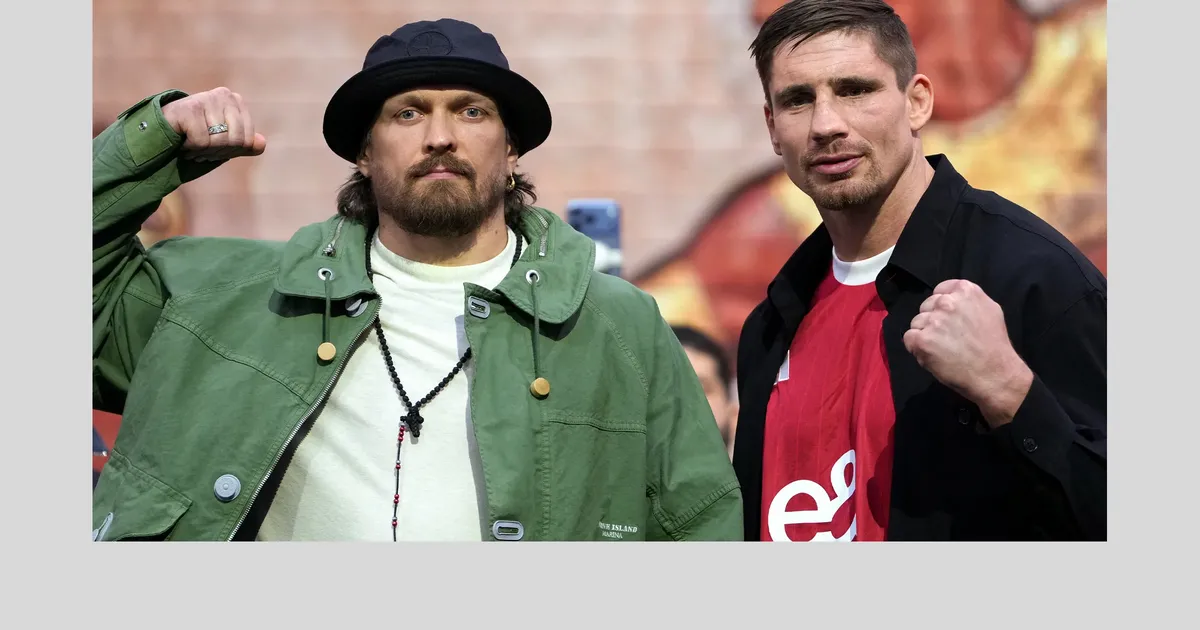 Oleksandr Usyk v Rico Verhoeven: Date, stats, quotes, how to watch ...