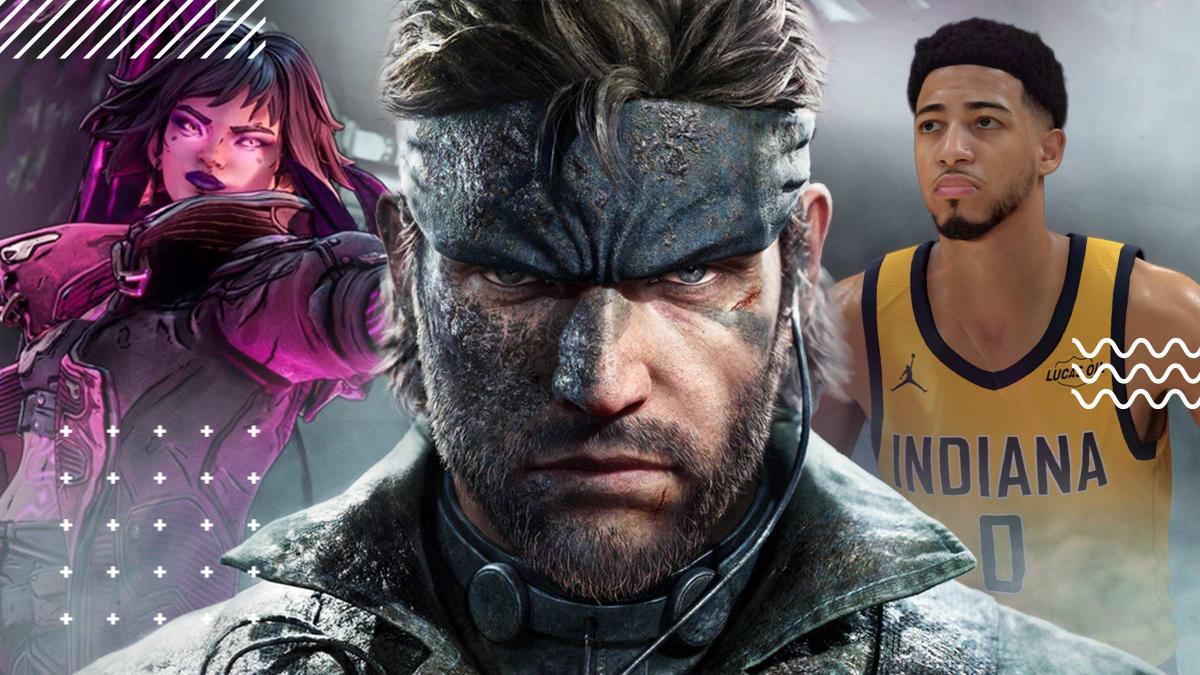 Metal Gear Solid Δ: Snake Eater, Borderlands 4 and NBA 2K26, plus more games coming out in August and September.