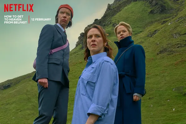 How To Get To Heaven From Belfast, plus what else is new on Netflix in February.
