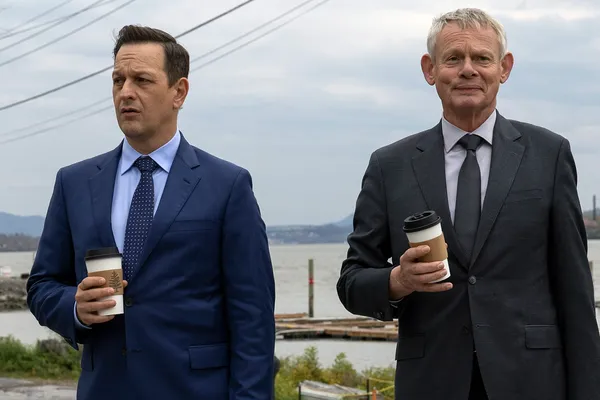 Josh Charles and Martin Clunes in Best Medicine. Watch it this week on Virgin TV.