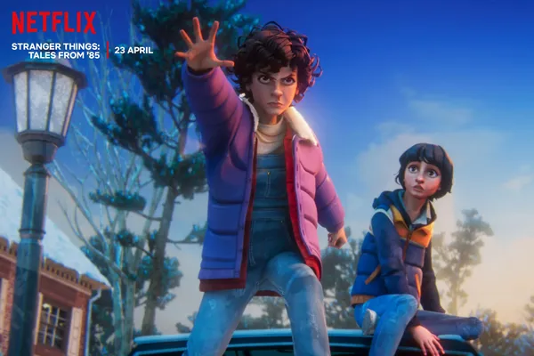 Stranger Things: Tales From ’85 and what else is new on Netflix in April.