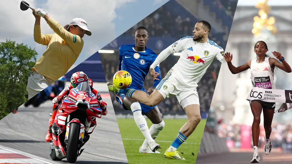 Chevron Championship golf, the FA Cup semi-finals, MotoGP action and the London Marathon, plus more live sport on TV this week.