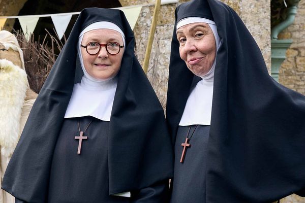 Lorna Watson and Virginia Fiol in series 4 of Sister Boniface Mysteries, on U&Drama HD (CH 116) from Friday 26 September.