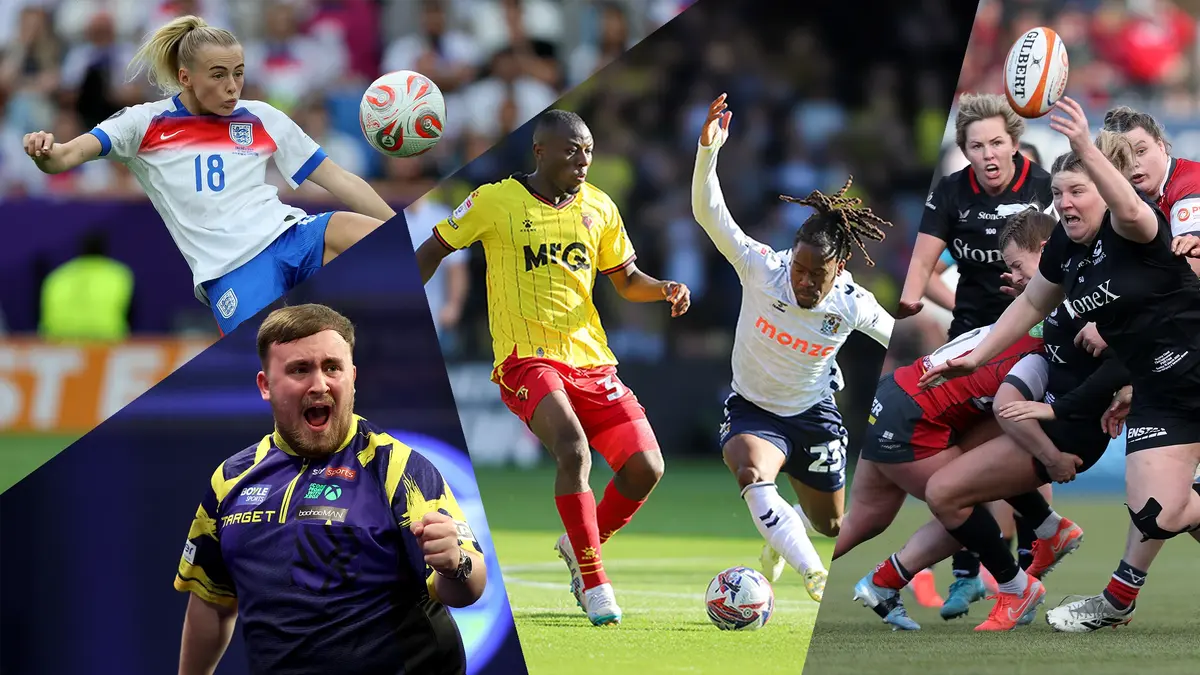 Football, darts and rugby union action, plus more live sport on Virgin TV this week (22–29 October).