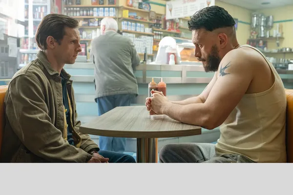 Jamie Bell and Richard Gadd star in Half Man.
