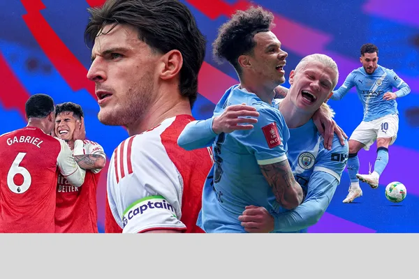 Manchester City v Arsenal on Sky Sports.