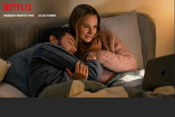Season 2 of Nobody Wants This, plus what else to watch on Netflix this month.