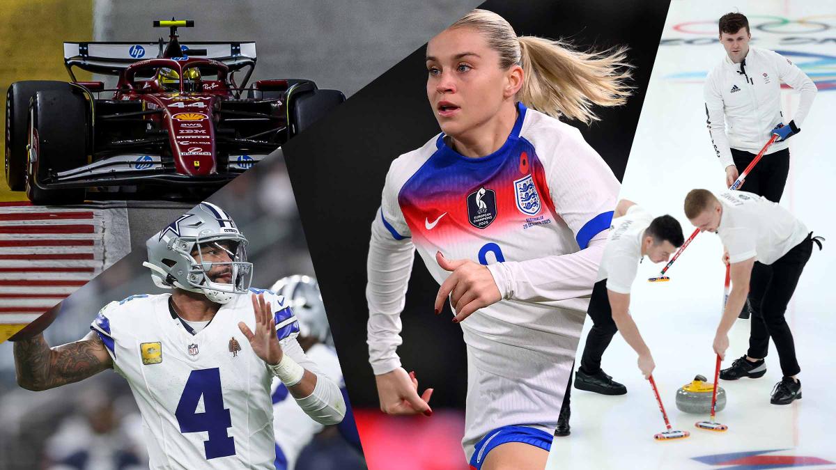 F1 racing, NFL, international football, European Curling Championships and more, all live on Virgin TV this week.