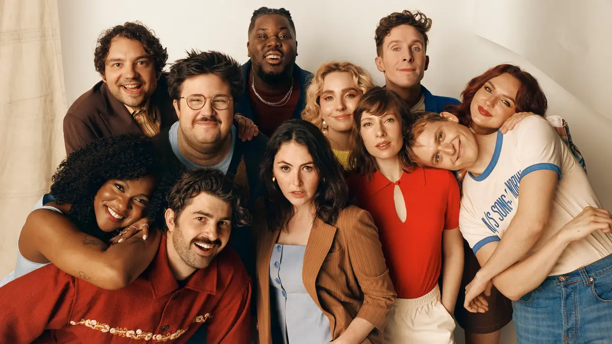 The cast of Sky One’s Saturday Night Live UK.