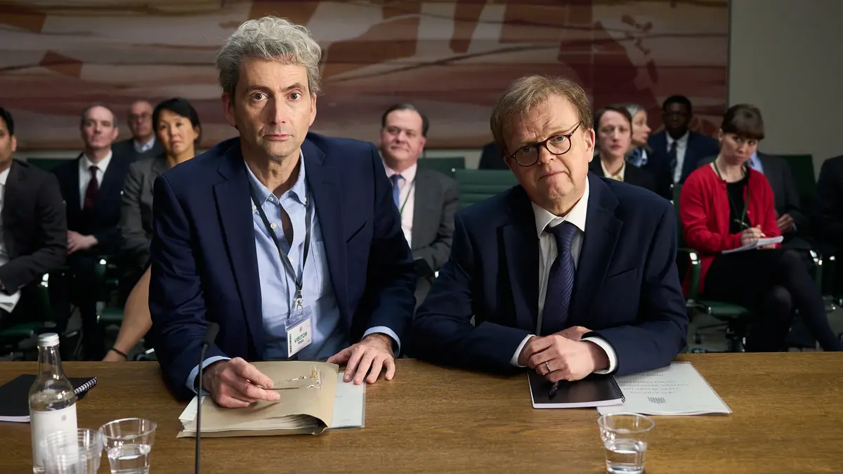 David Tennant and Toby Jones in The Hack, plus what else to watch on TV this week (17 – 26 September).