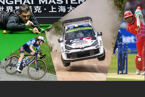 Snooker’s, cycling, rallying, cricket and more live sport on Virgin TV this week (30 July – 6 August).
