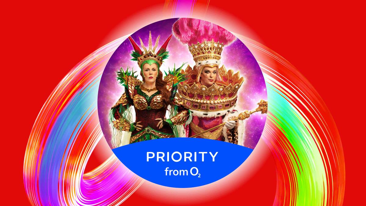 Win VIP tickets to a festive pantomime and more with Priority from O2.