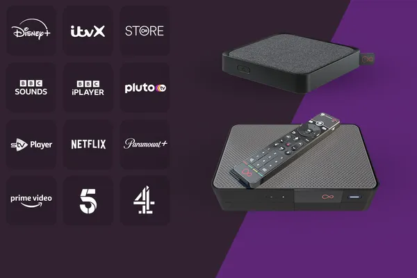 TV streaming apps on Virgin TV