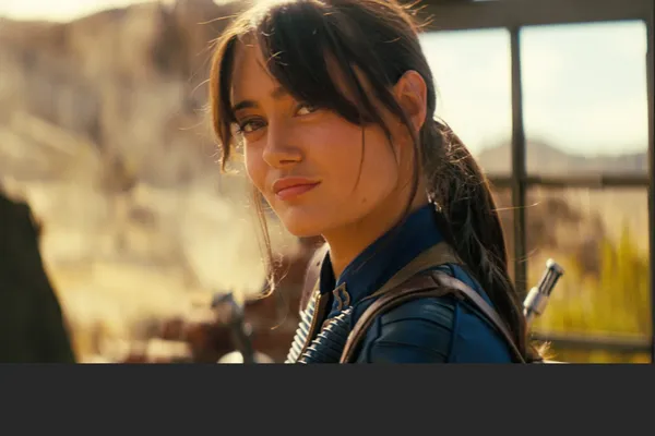Ella Purnell in Fallout season 2, streaming on Prime Video from December 2025.