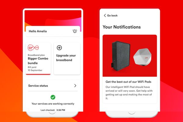 Download the My Virgin Media app.