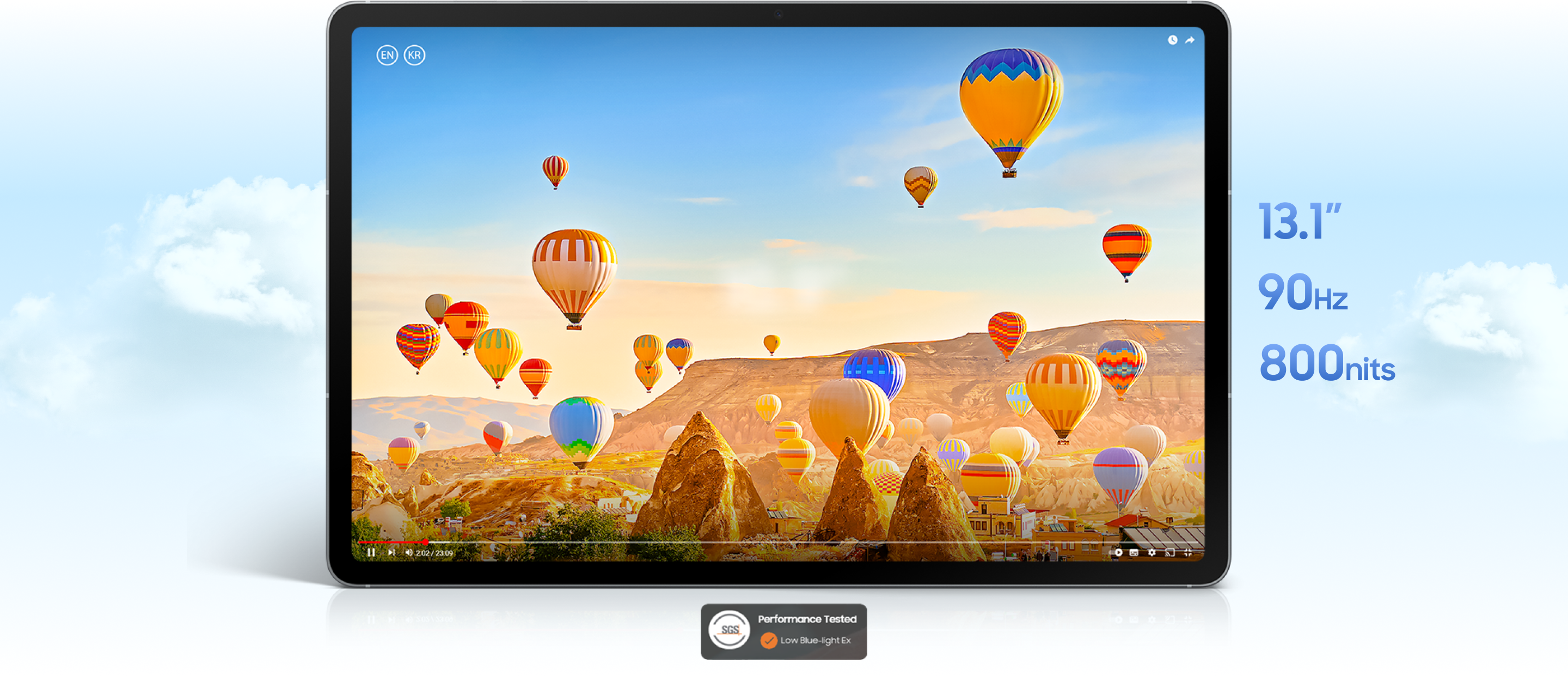 Ballons on screen & display stats