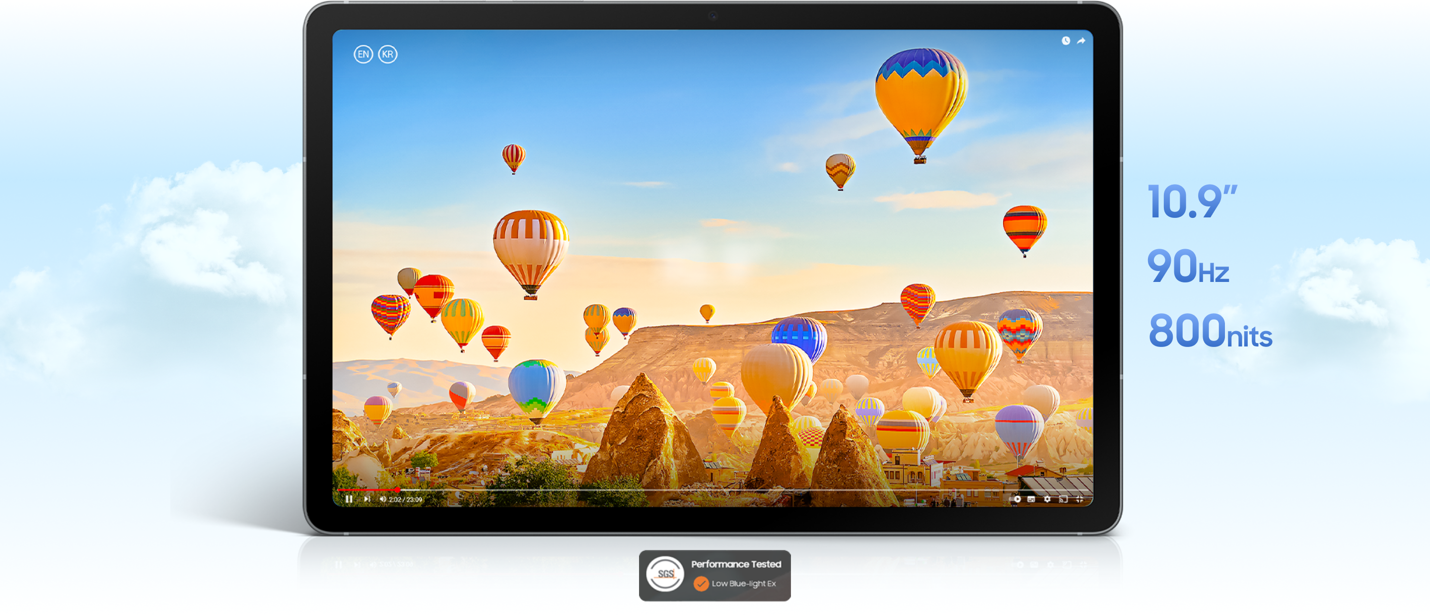 Ballons on screen & display stats