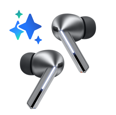 image of buds3 pro with AI icon