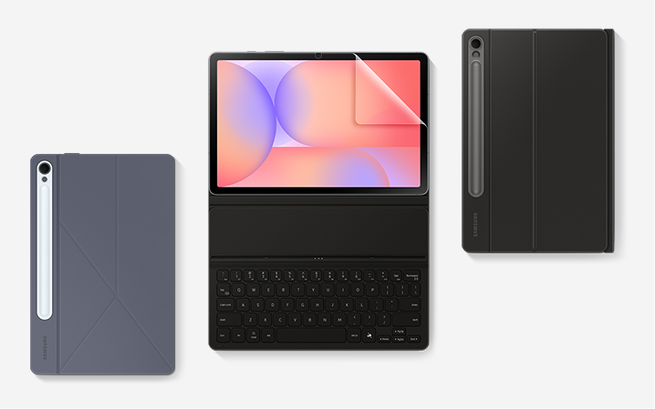 Top down image of Samsung Galaxy accessories