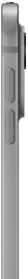 iPad Pro, side exterior, silver colour, thin profile, aluminium enclosure, volume buttons and pro camera system