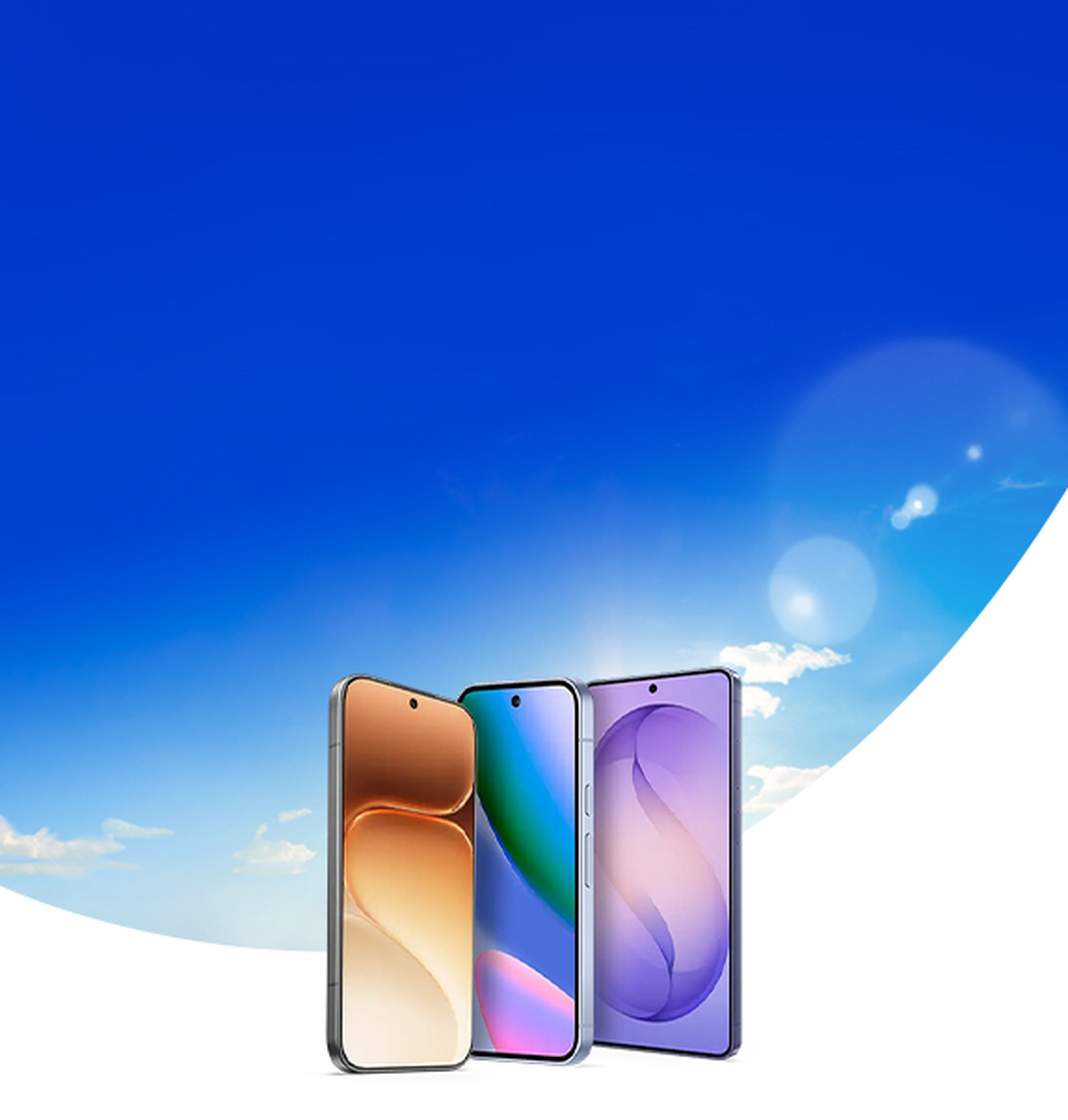 3 devices with colour screens