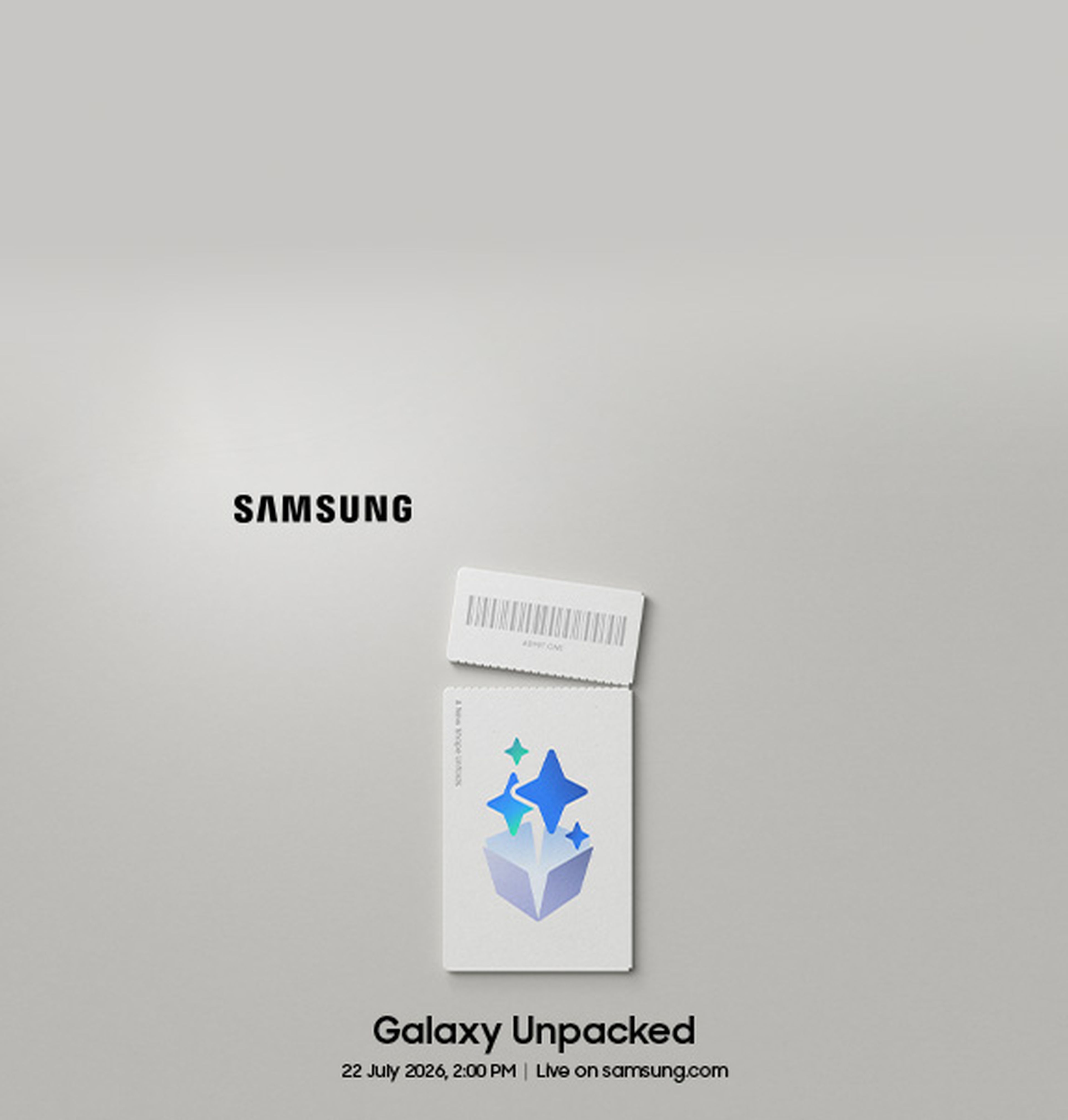 Samsung Galaxy Unwrapped Event Ticket