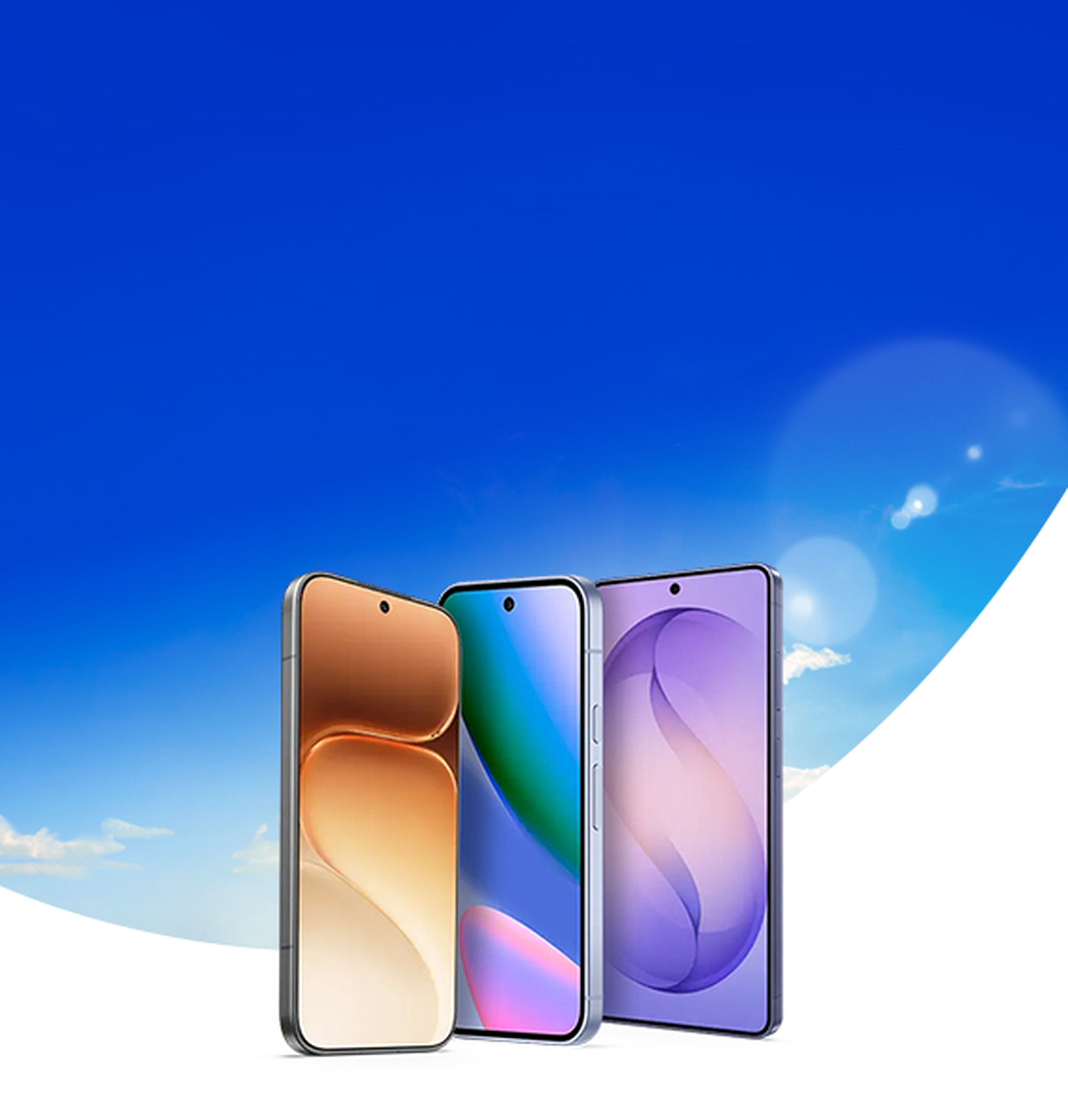 3 devices with colour screens