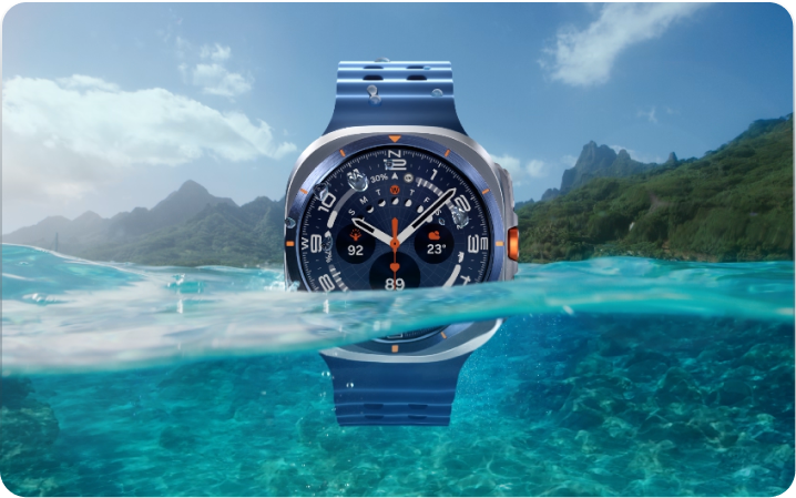 Watch in water