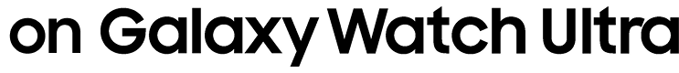 Galaxy Watch 8 official lettermark