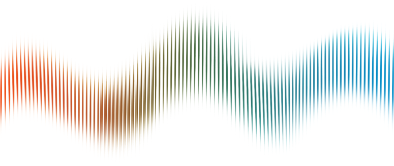 image of a soundwave in background.