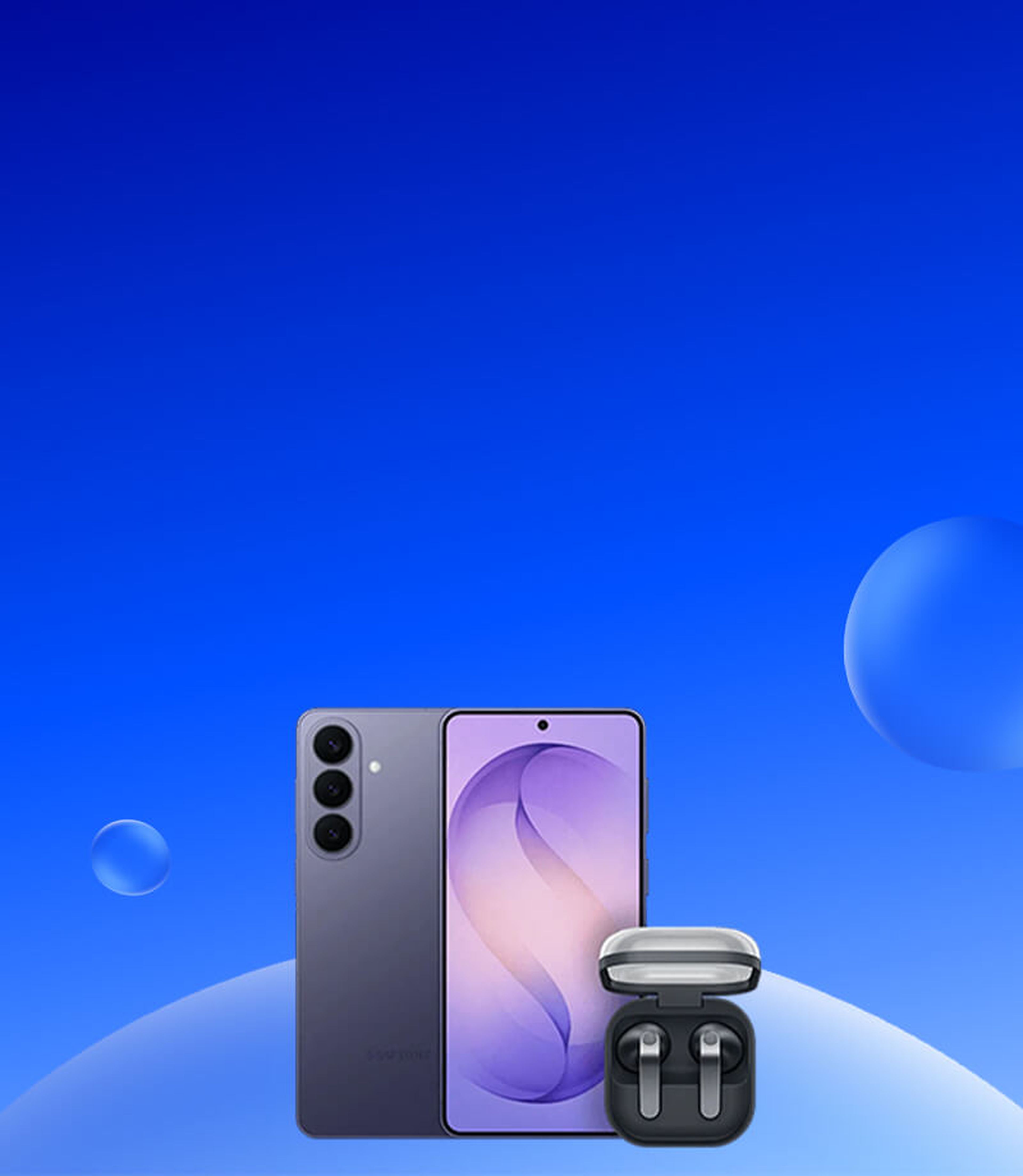 Galaxy S26 Plus with Galaxy Buds4
