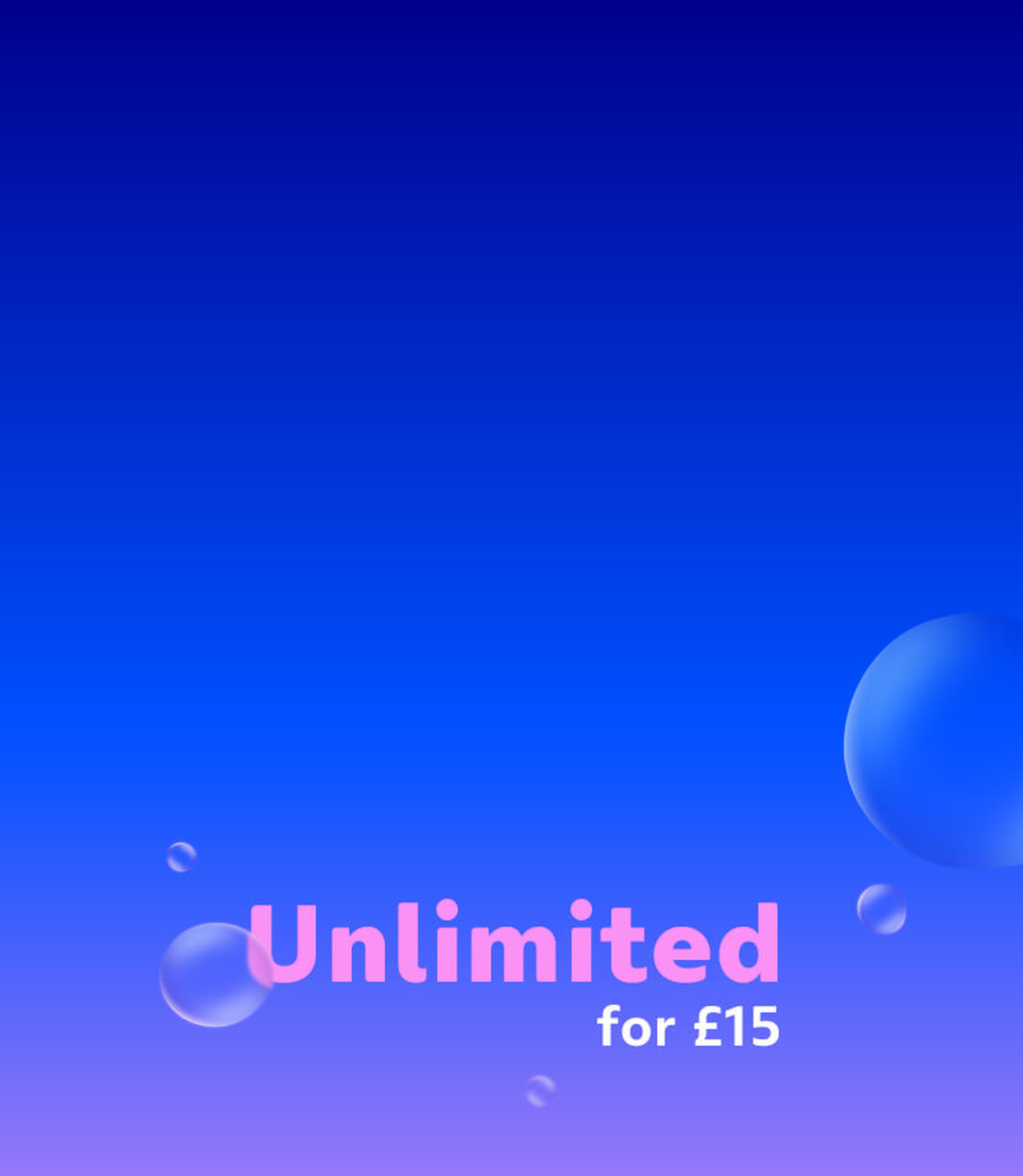 Unlimited SIM Only