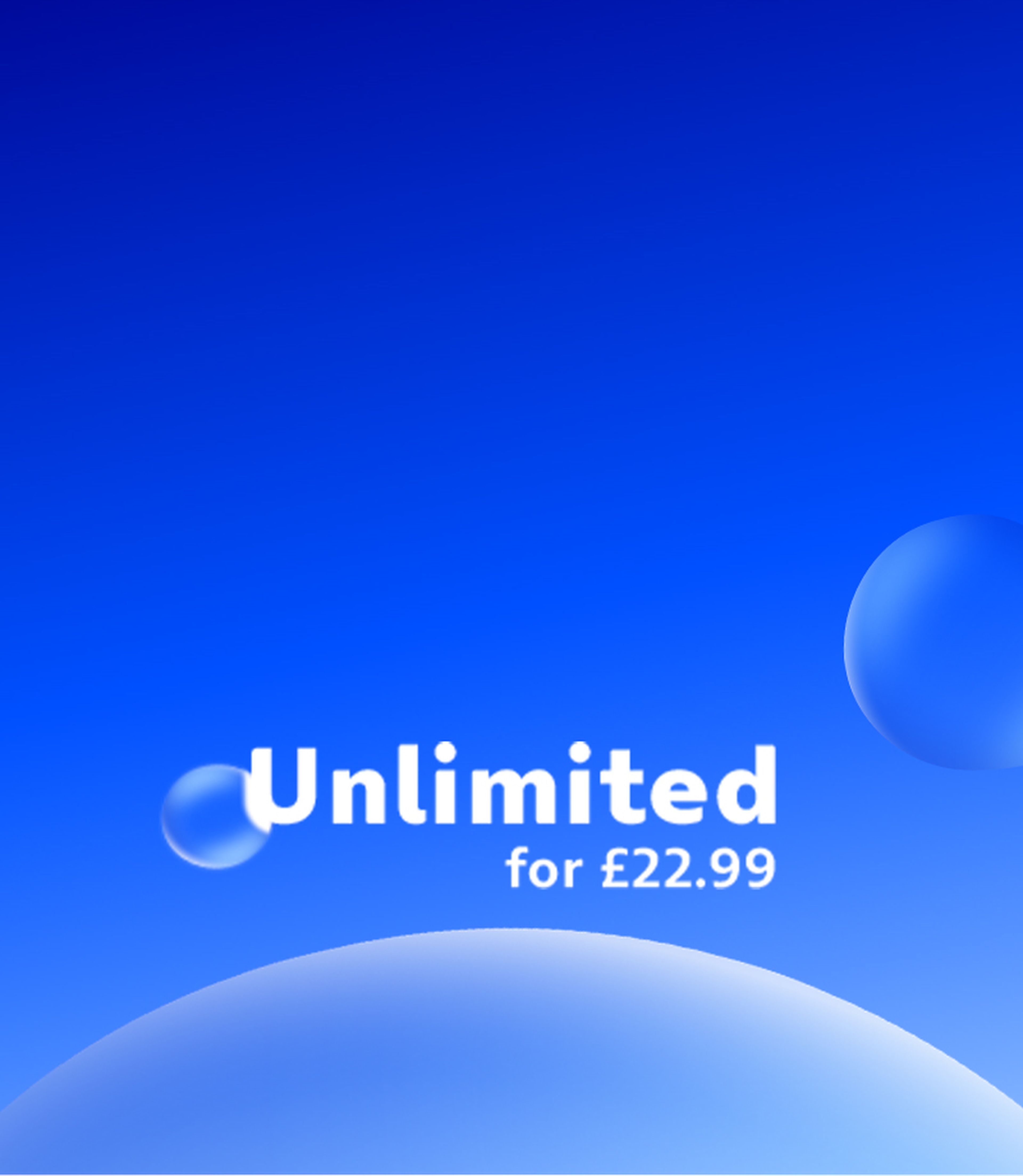 Unlimited Plus Plan SIM Only